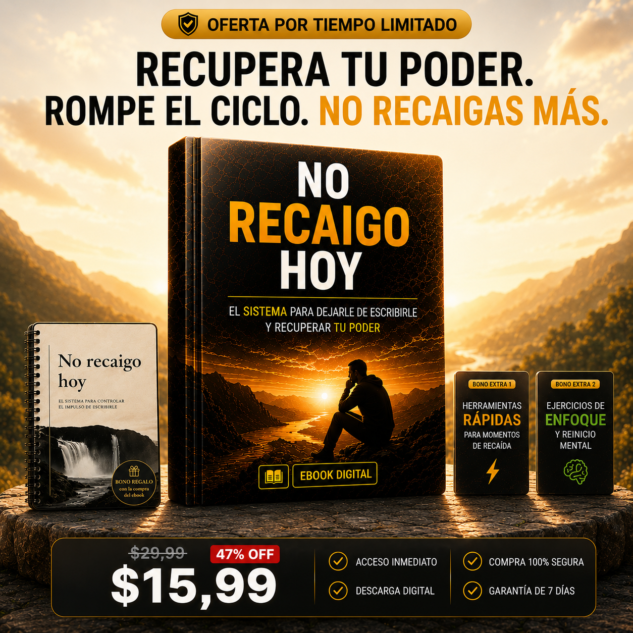 NO RECAIGO HOY